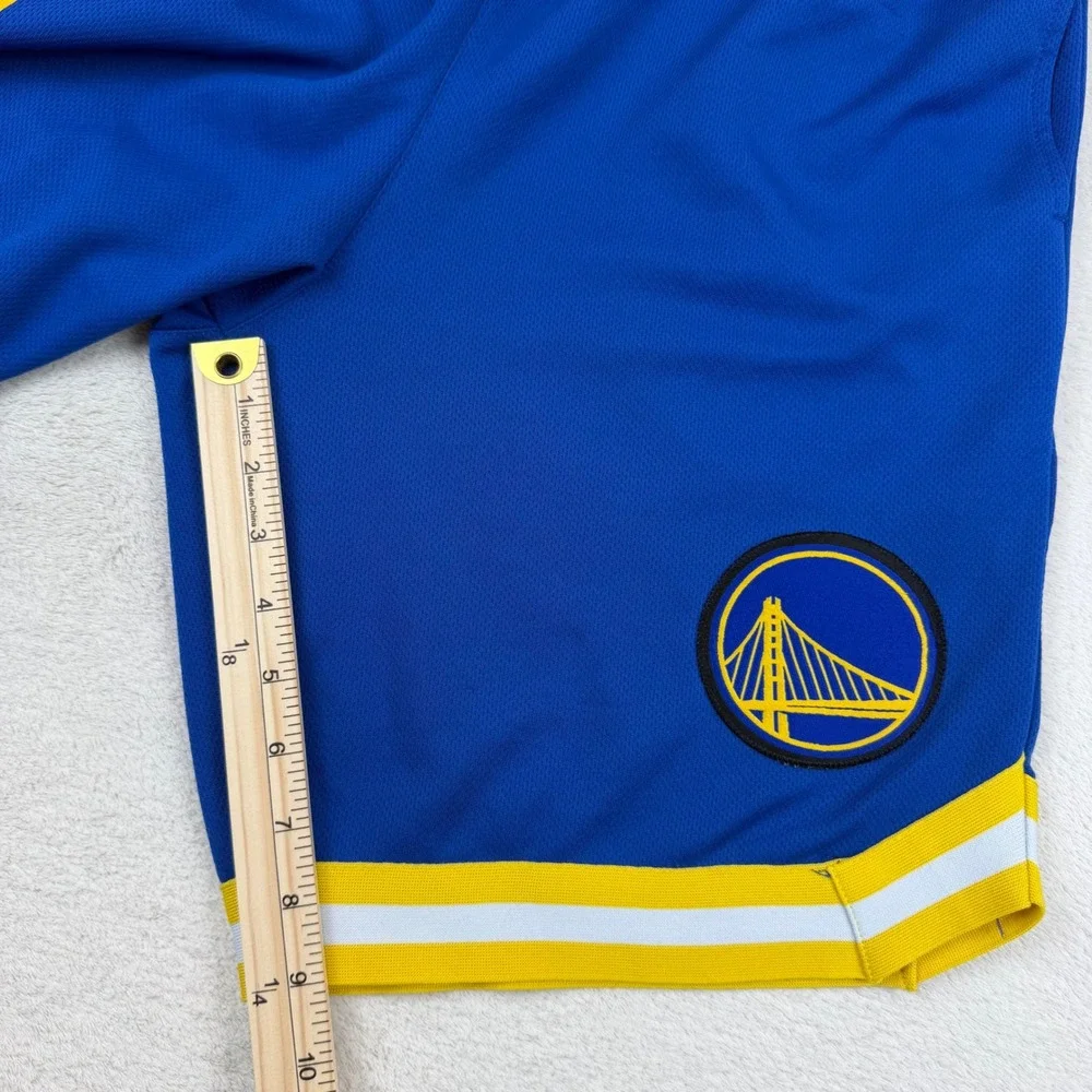 NBA Golden State Warriors Stephen Curry 30 Basketball Shorts‎ Mens Medium Blue